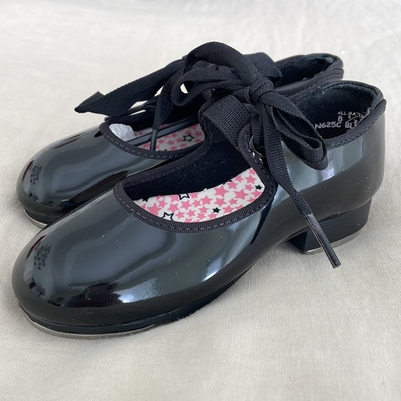 Capezio Jr Tyette Tap Shoes - Picture 5 of 6